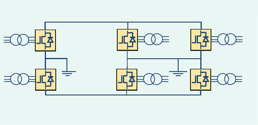 Multi-Terminal VSC HVDC extruded cable transmission system configuration